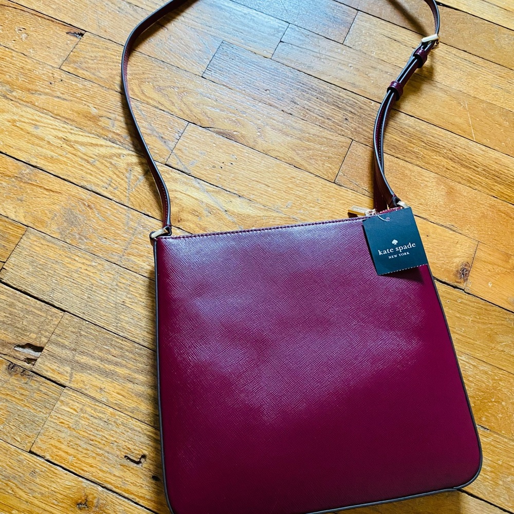 Kate Spade ♠️ Sadie Large Crossbody Bag in Marlon (NWT) - Picture 7 of 9